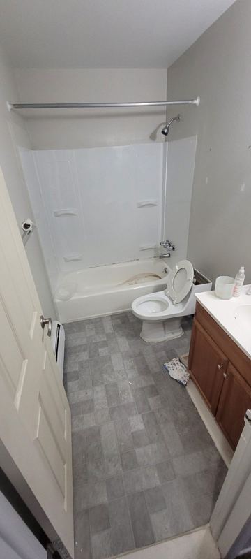 Bathroom before renovation