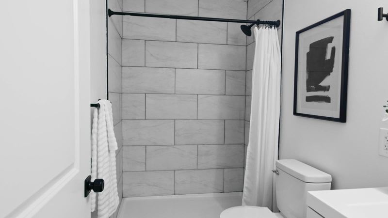 Bathroom after renovation