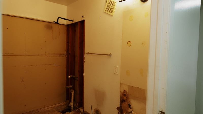 Bathroom before renovation