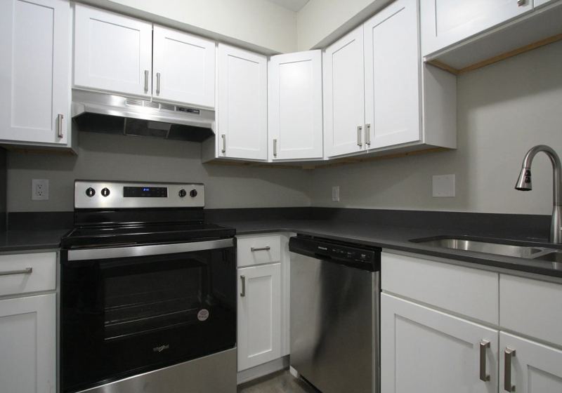 Wade Manor, Inkster · unit kitchen after renovation