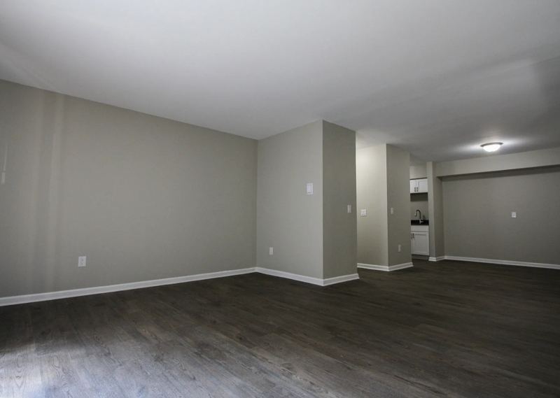 Living room after renovation